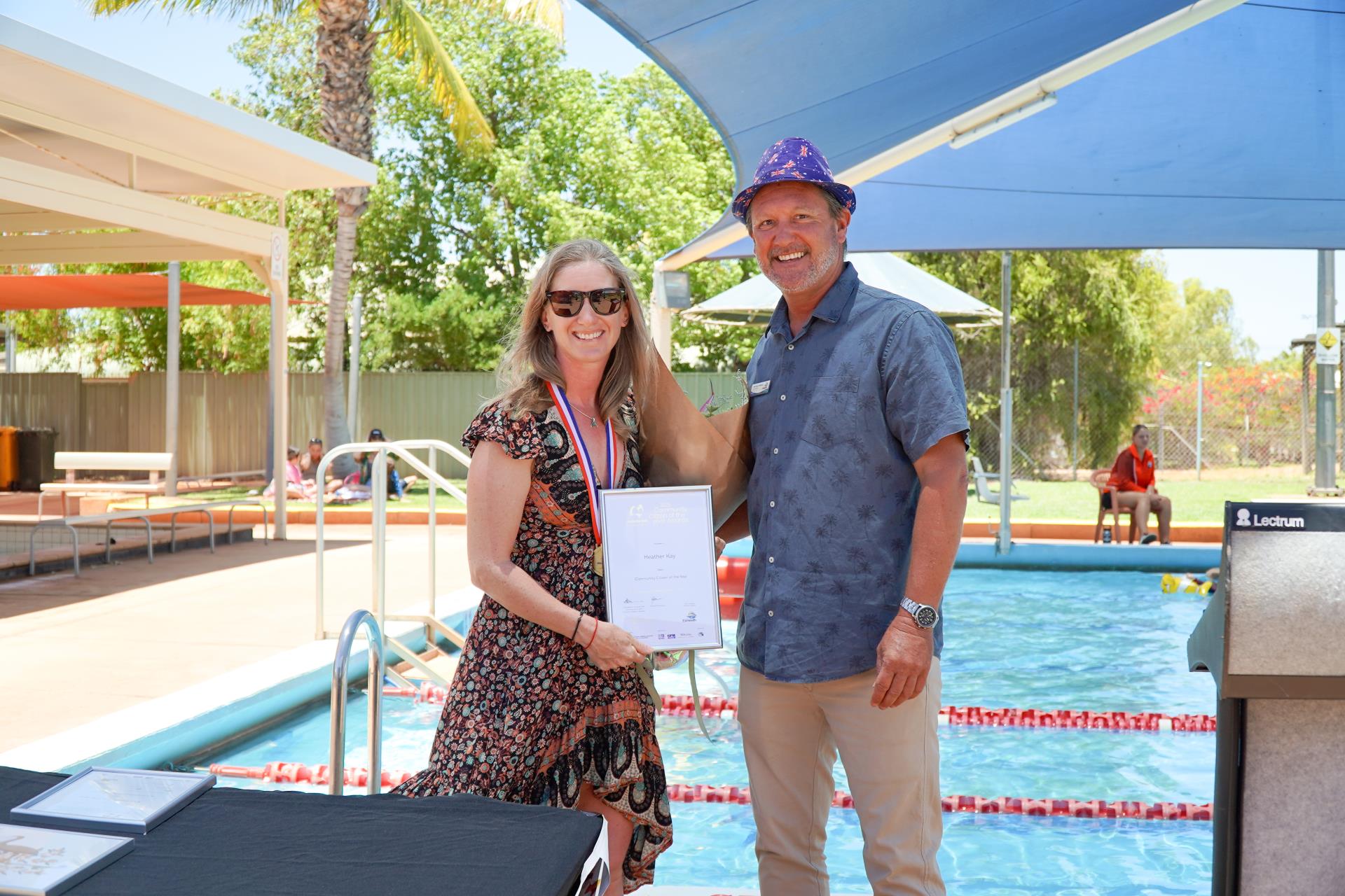 AUSPIRE Community Citizen of the Year award winner Heather Kay