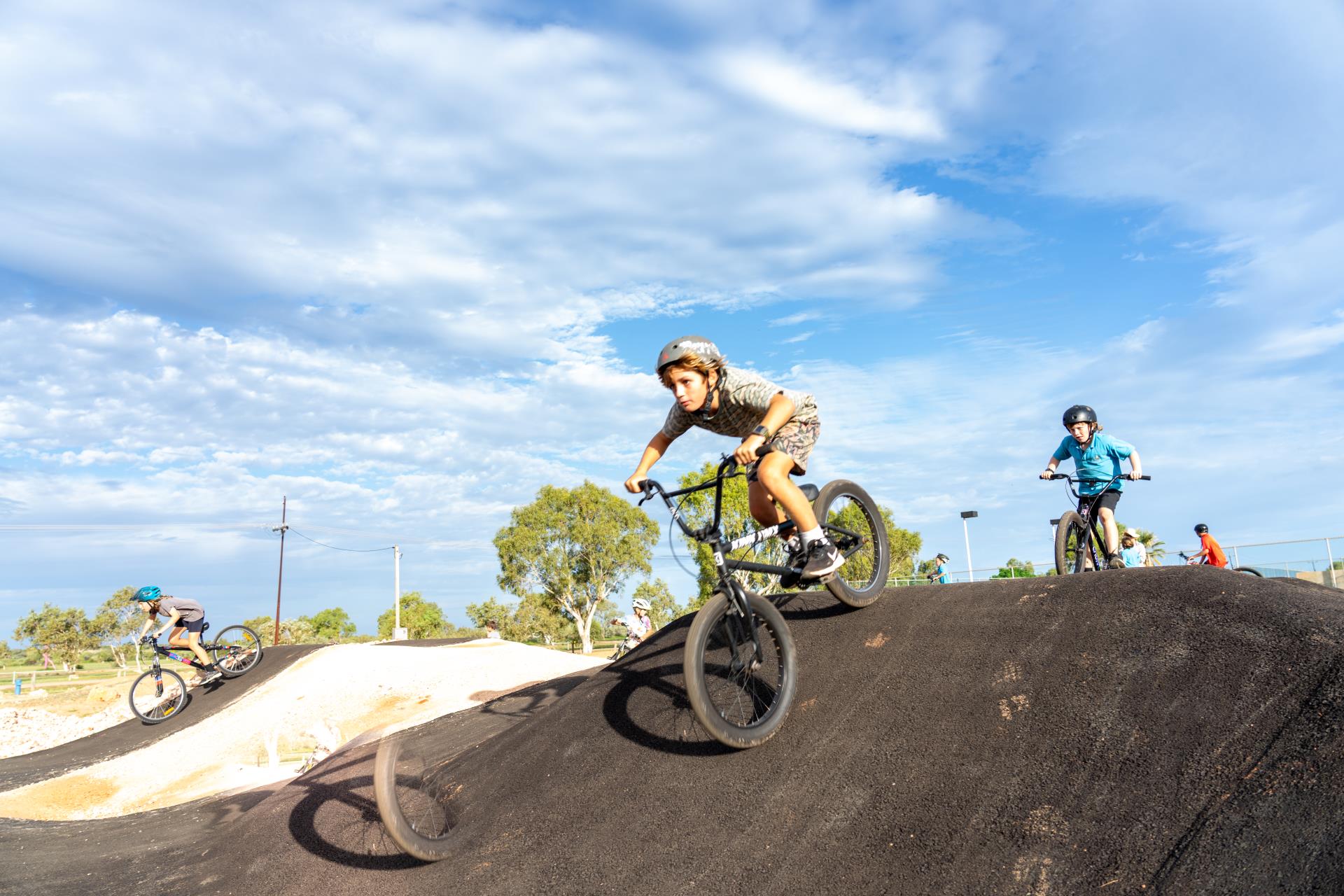 EXMOUTH BIKE PARK OFFICIALLY OPENED