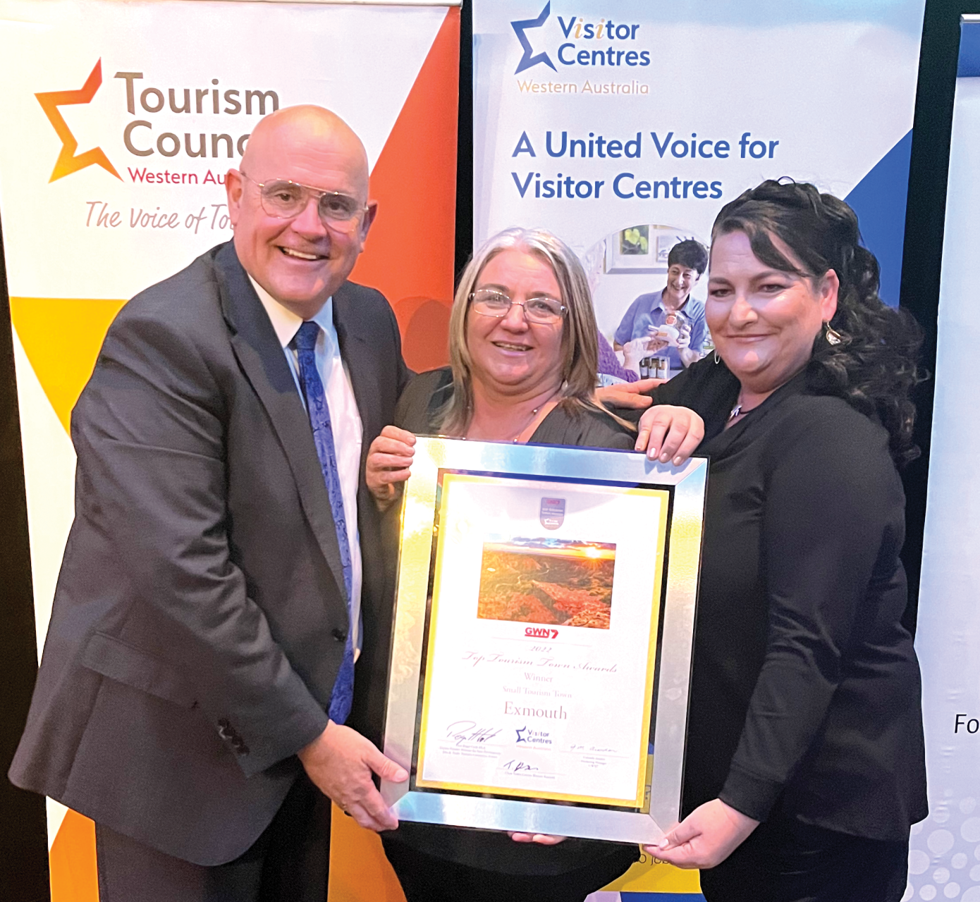 EXMOUTH CLAIMS GOLD AMONGST WA COMPETITORS IN 2022 TOURISM TOWN AWARDS